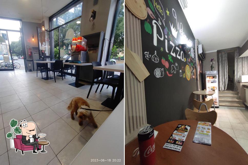 Gli interni di PIZZERIA KEBAP degli FORNO A LEGNA