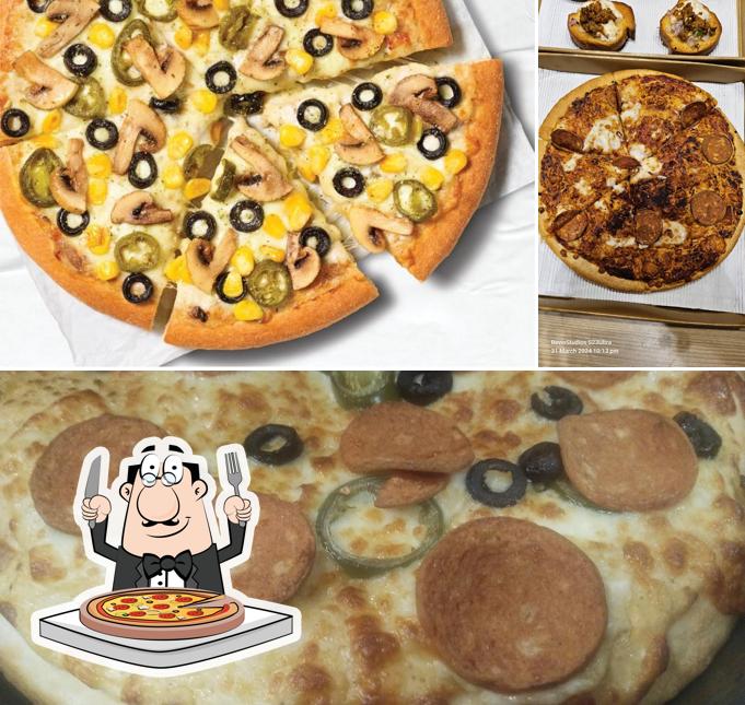 Get different kinds of pizza