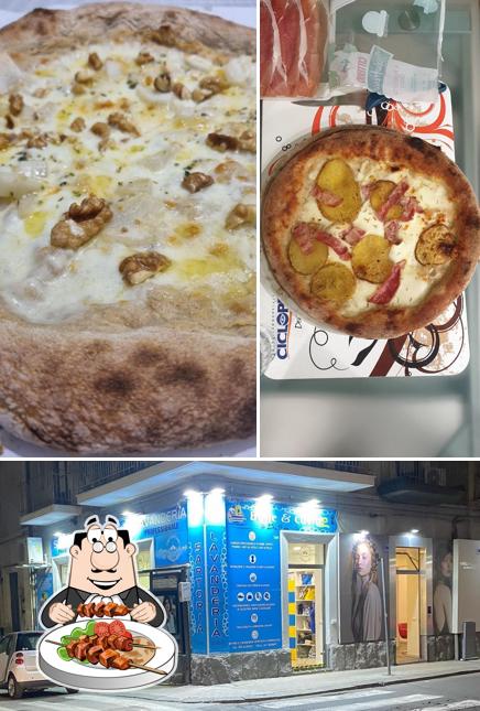 Dai un’occhiata alla immagine che mostra la cibo e esterno di Pizzeria F.lli Maria