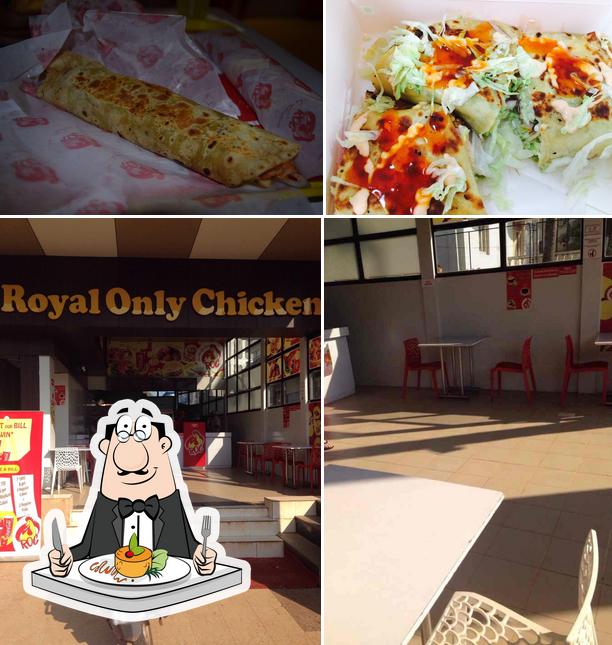 The photo of Royal Only Chicken’s food and interior