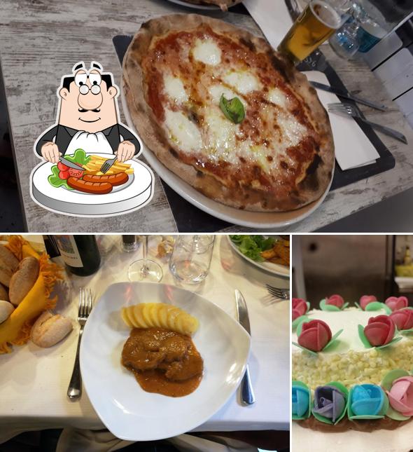 Cibo al Trattoria Cavallino Bianco