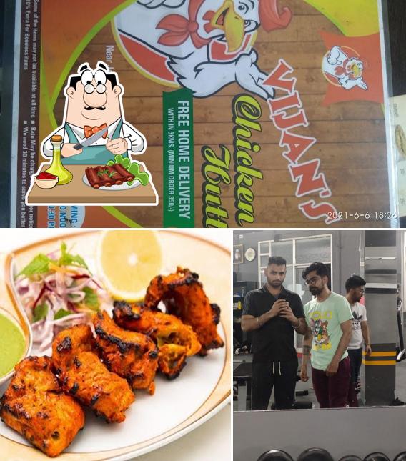 Get meat meals at Vijan chicken hutt