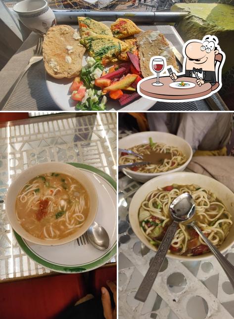 Meals at Buddha Cafe