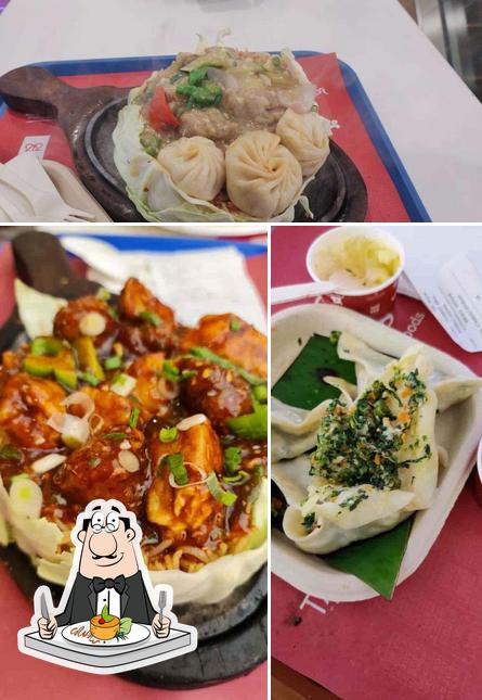 Food at Asia Seven Inorbit Mall