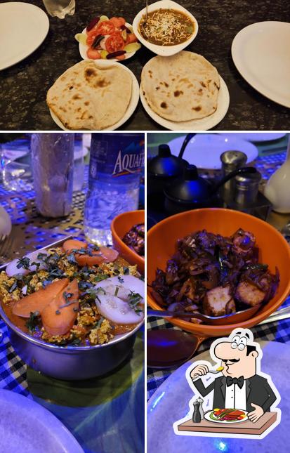Food at Atithi family restaurant