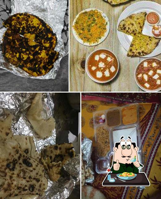 Meals at Baithak dhaba