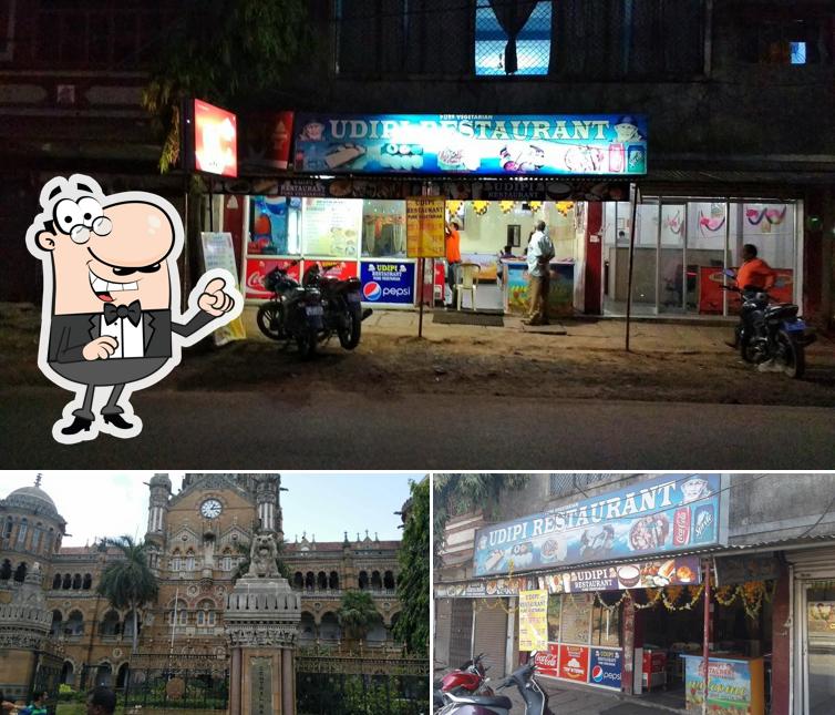 The exterior of Bhopal Udipi Restaurant