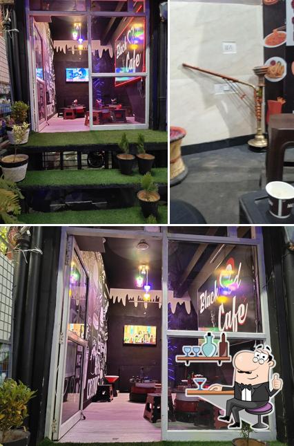 The interior of Black Hearted