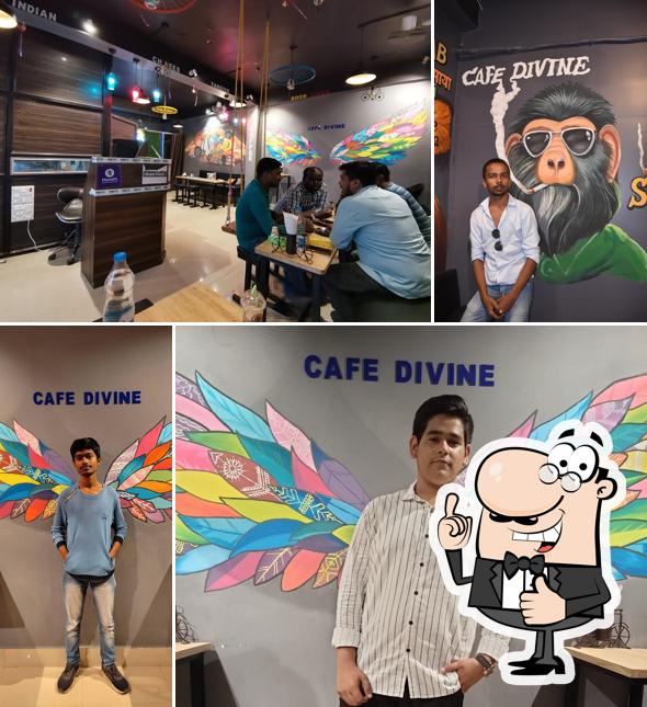 Here's a pic of Cafe Divine