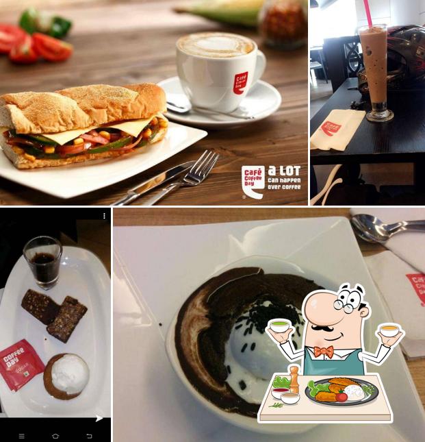 Chocolate mousse at Coffee Day