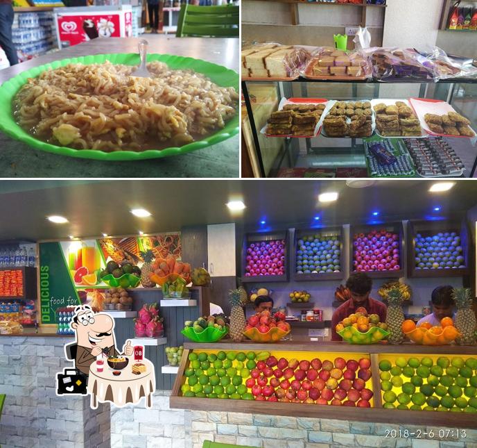Food at Galaxy Cool zone