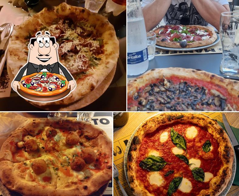 Ordina tra le molte varianti di pizza