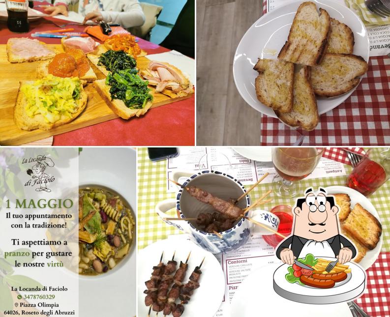 Platti al La locanda di Faciolo