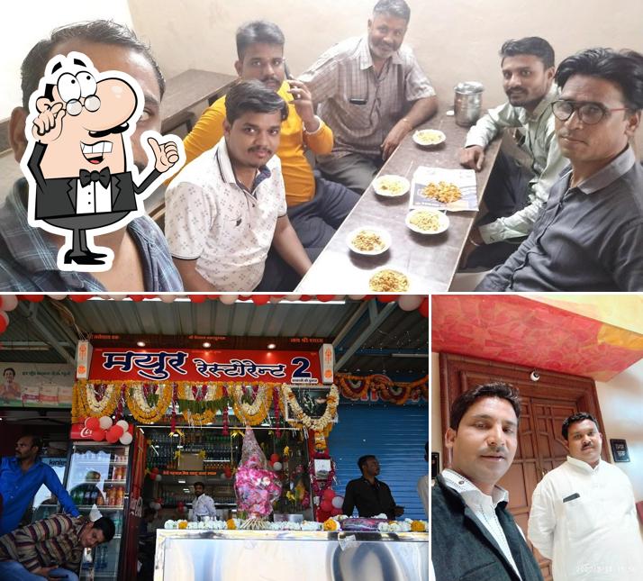 The interior of Mayur Restaurant