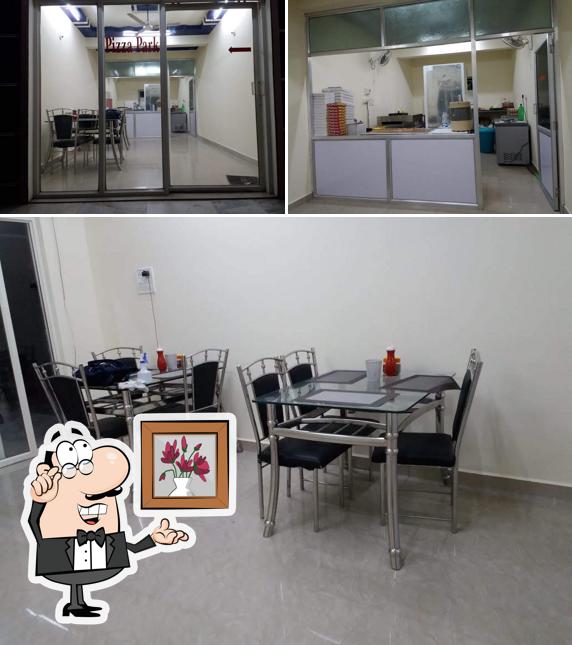The interior of Pizza Park