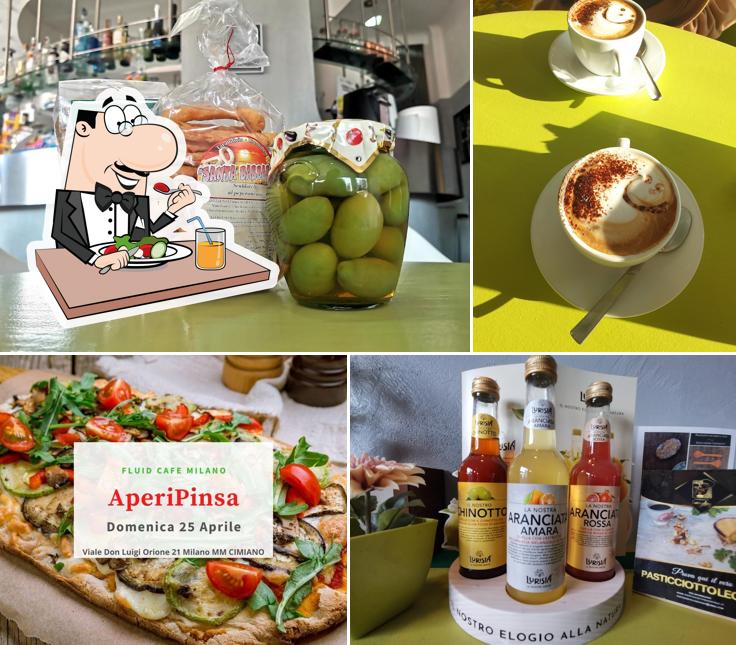 Platti al Fluid Cafe Milano