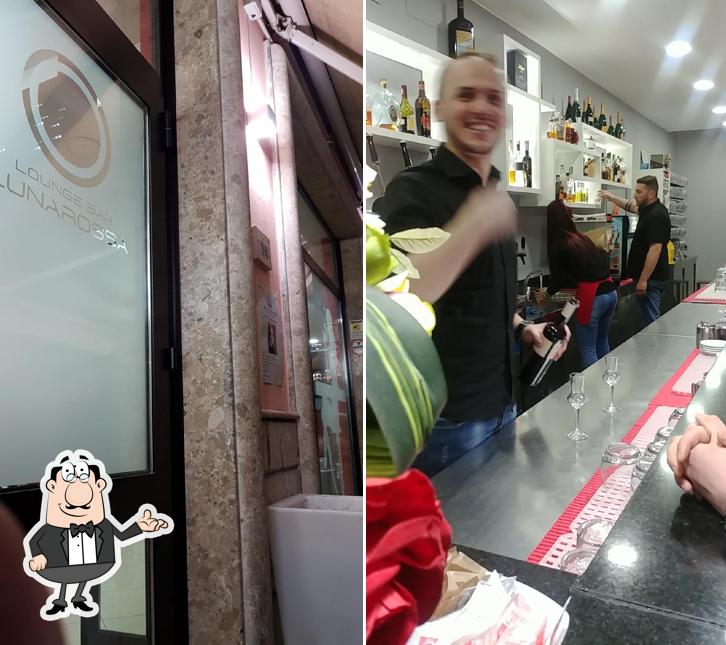 Gli interni di Luna Rossa, Bar Tabaccheria
