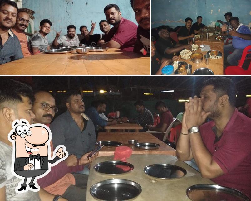 The interior of B K DHABA
