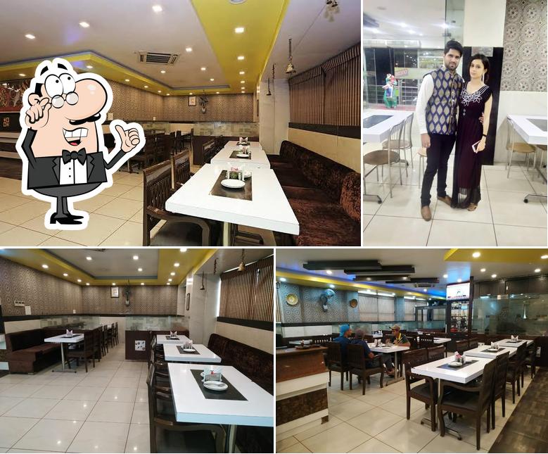 The interior of Bikano - A Complete Family Restaurant Jammu