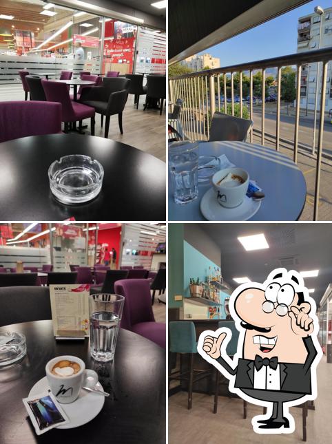 Gli interni di Caffe bar Bronx