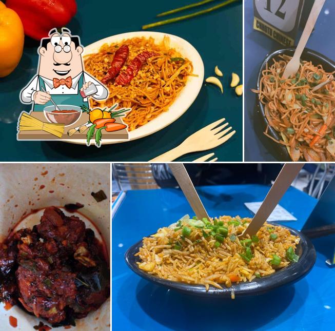 Spaghetti bolognese at Chotu Chinese