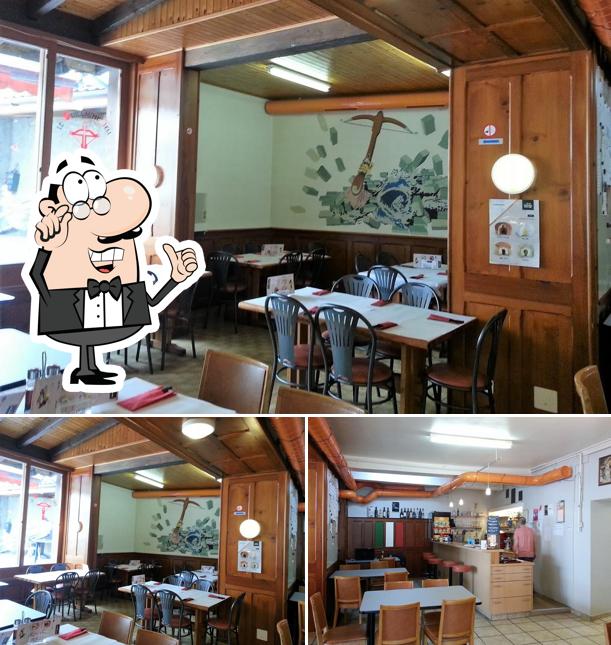Gli interni di Colonia Libera Italiana Café Guillaume Tell