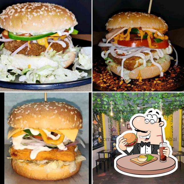 Try out a burger at Daily Bite's