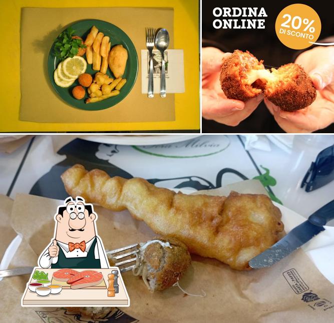 Fish and chips al I Fritti De Sora Milvia