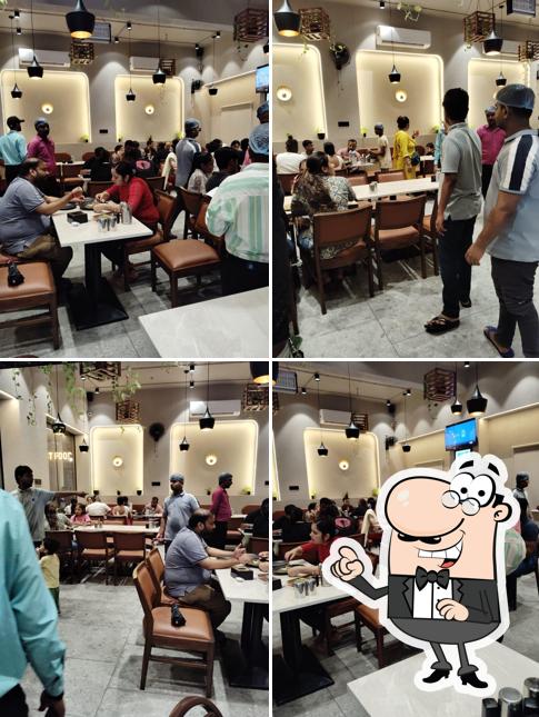 The interior of Kaka Ni Bhajipav & Fast Food