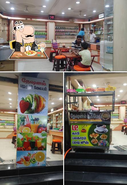 The photo of food and interior at NATIONAL CAFE