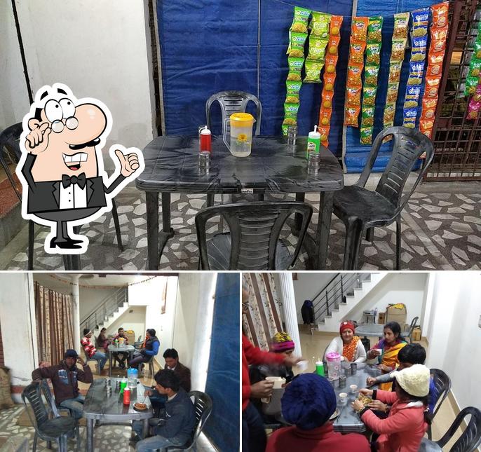 The interior of Sidhbali Chaat Bhandar