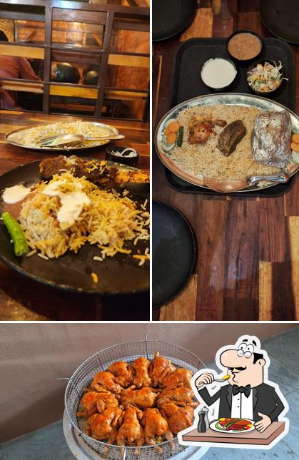 Food at Zam Zam Mandi House