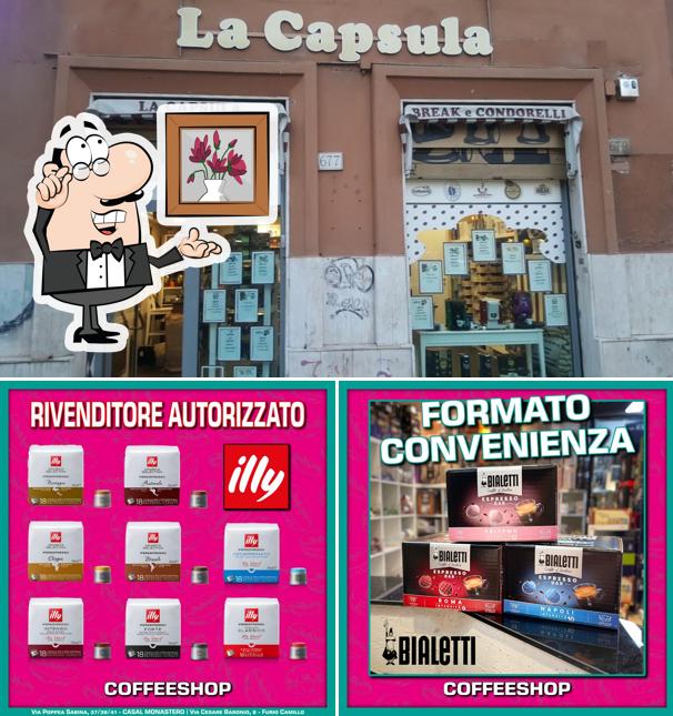 Gli interni di COFFEESHOP Capsule e Cialde Caffè
