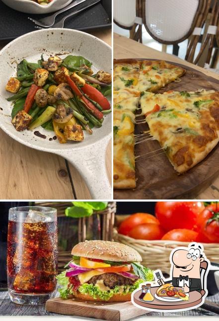 At BUNS BISTRO, you can try pizza