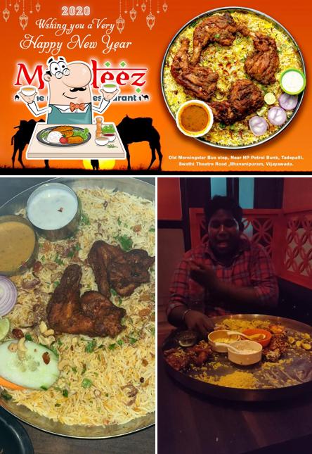 Food at Mandeez Arabian Restaurant in Tadepalli