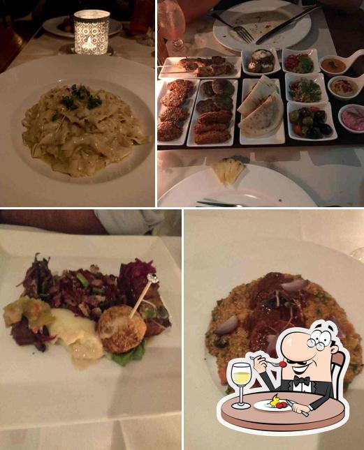 Food at Olive Beach