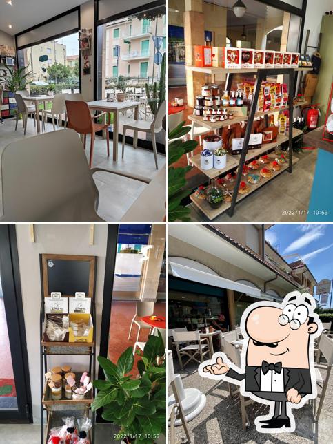 Gli interni di Barattolo Caffè