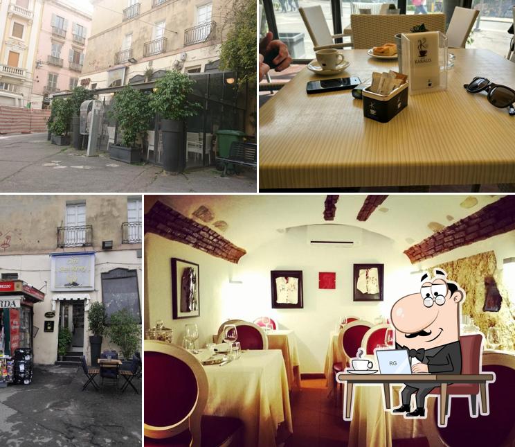 Dai un'occhiata agli interni di Cafe San Remy