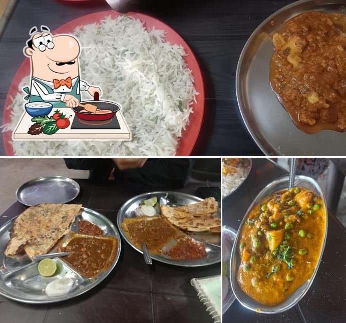 Chicken curry at Jammu punjab Dhaba