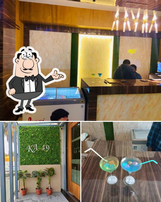 The interior of KA 49 Pure Vegan Family Restaurant