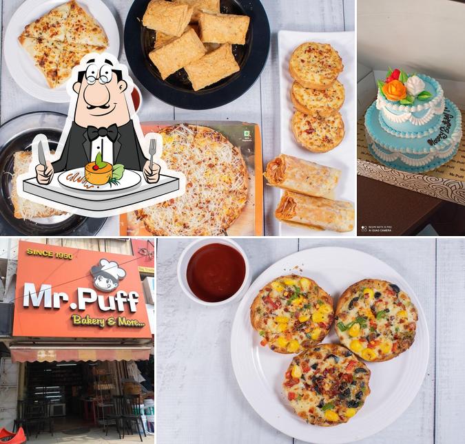 Food at Mr Puff Akota