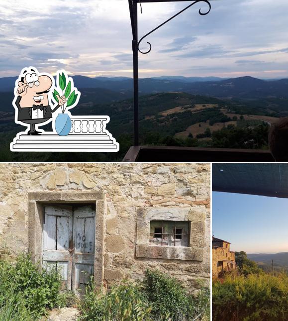 Guarda gli esterni di Ristorante La Castagna Di Piccioli Luca
