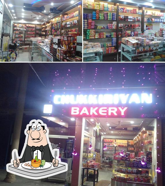 Food at Santo Chukkiriyan Bakery