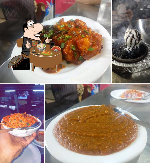 Food at The Sai Leela Pavbhaji