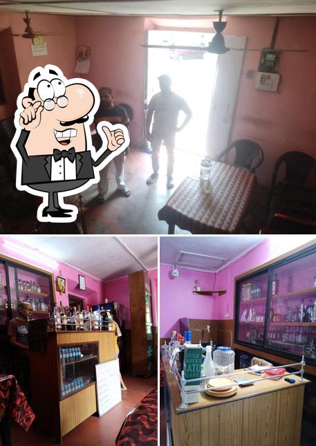 The interior of Salinas Bar and Restaurant