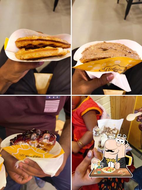 Food at The Belgian Waffle Co