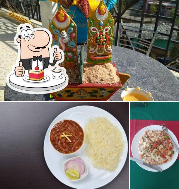 Tsampa Restaurant serves a variety of sweet dishes