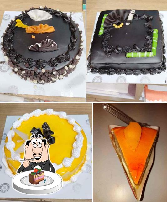 Chocolate cake at Kreamz