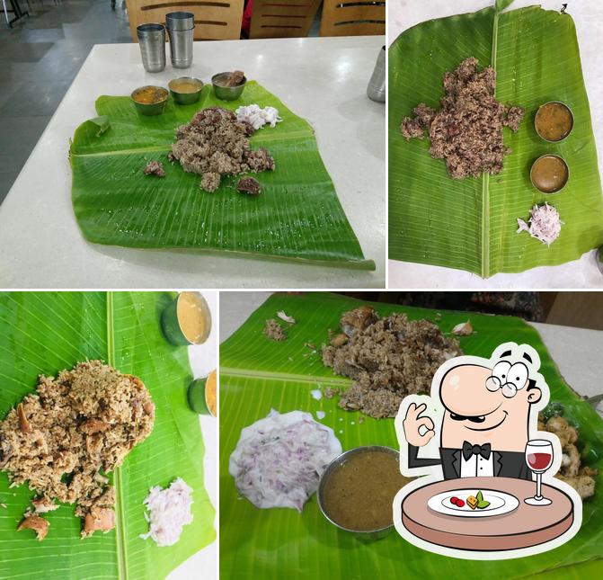 Meals at Dindigul Venu Biriyani Restaurant