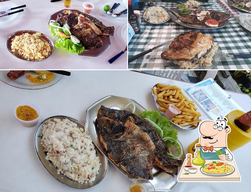 Platos en Casa do Peixe Vivo